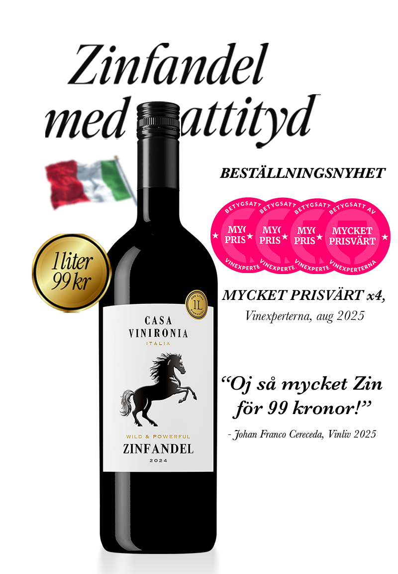 Casa Vinironia Zinfandel Wild & Powerful
