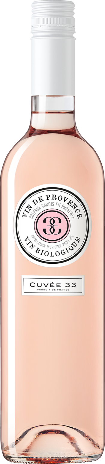Cuvée 33 Coteaux Varois en Provence Rosé Organic